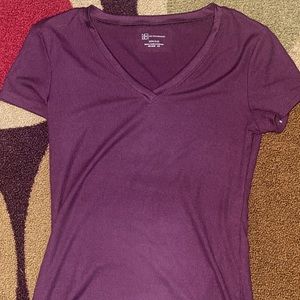 purple t-shirt